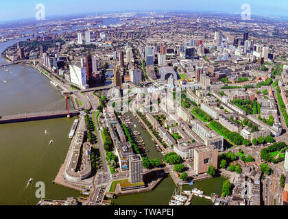 Antenna di Rotterdam, Paesi Bassi Foto Stock