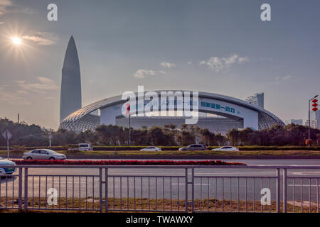 La Baia di Shenzhen in Cina Le risorse Centro Sportivo Foto Stock