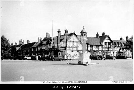 Royal Saracen's Head Hotel, Beaconsfield, Buckinghamshire Foto Stock