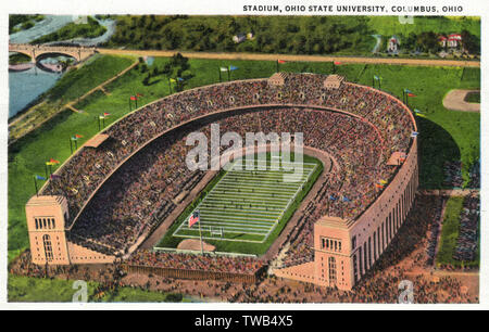 Stadio, Ohio state University, Columbus, Ohio, Stati Uniti Foto Stock