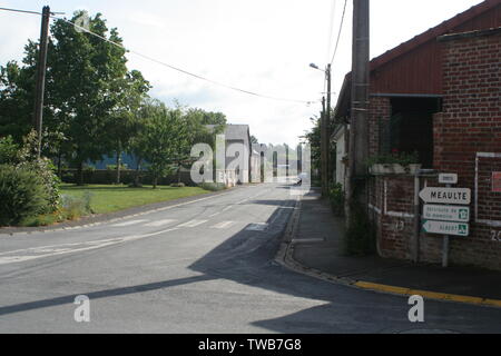 Ville sur Ancre Foto Stock