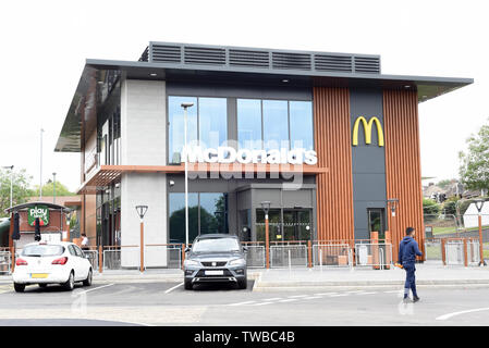 Northampton, Inghilterra, 19 giugno 2019. Il credito Tom Holt/Alamy Live News. Foto Stock