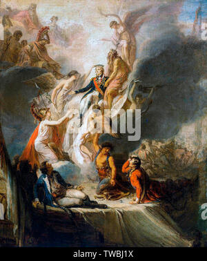 Pierre Nicolas Legrand, l'Apoteosi di Nelson, la morte di Horatio Nelson, pittura, 1805-1818 Foto Stock