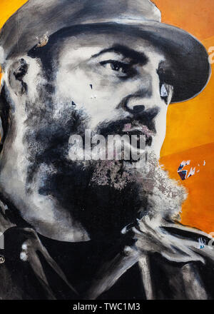 Cuba, fidel castro e i padri di Cuba Foto Stock