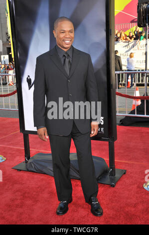 LOS ANGELES, CA. Luglio 23, 2008: Xzibit presso la premiere mondiale del suo nuovo film "X-Files: Voglio credere' a Grauman's Chinese Theater di Hollywood. © 2008 Paul Smith / Featureflash Foto Stock