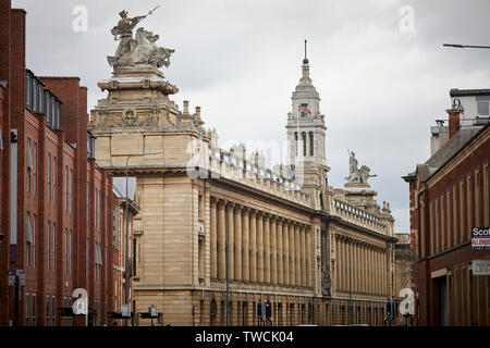 Kingston upon Hull, landmark Guildhall edificio sede di Hull City Council Foto Stock