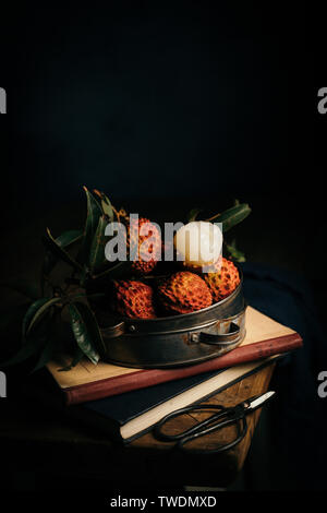 Frutta di alta qualità Qingti litchi Foto Stock