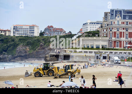 Palace Hotel du Palais - Biarritz - Francia Foto Stock