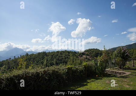 Città italiana di Barga Foto Stock
