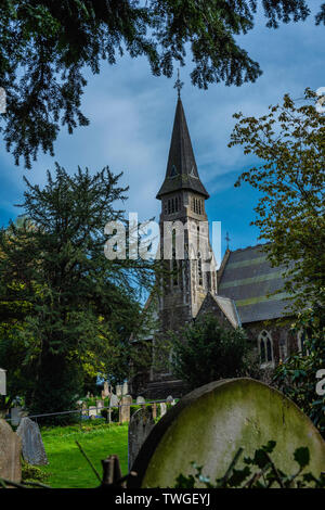 Ide Chiesa collina vicino a Sevenoaks in Kent, Inghilterra Foto Stock