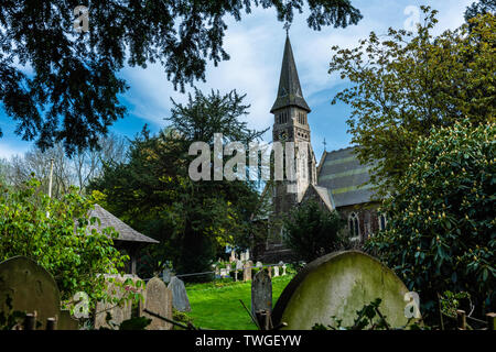 Ide Chiesa collina vicino a Sevenoaks in Kent, Inghilterra Foto Stock