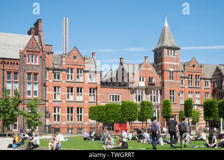 Università di Liverpool,studente,studenti,facoltà,l'istruzione,Liverpool,città,Nord,Nord,Merseyside,l'Inghilterra,inglese,GB,Gran Bretagna,British,UK,l'Europa Foto Stock