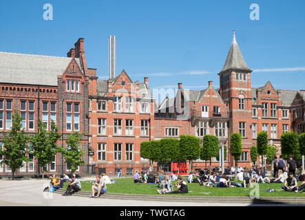 Università di Liverpool,studente,studenti,facoltà,l'istruzione,Liverpool,città,Nord,Nord,Merseyside,l'Inghilterra,inglese,GB,Gran Bretagna,British,UK,l'Europa Foto Stock