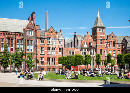 Università di Liverpool,studente,studenti,facoltà,l'istruzione,Liverpool,città,Nord,Nord,Merseyside,l'Inghilterra,inglese,GB,Gran Bretagna,British,UK,l'Europa Foto Stock