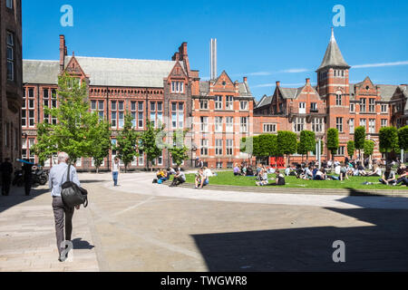 Università di Liverpool,studente,studenti,facoltà,l'istruzione,Liverpool,città,Nord,Nord,Merseyside,l'Inghilterra,inglese,GB,Gran Bretagna,British,UK,l'Europa Foto Stock