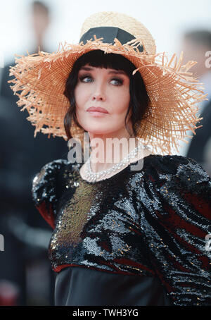 La Belle Epoque premiere al Cannes Film Festival con: Isabelle Adjani dove: Cannes, Francia Quando: 20 maggio 2019 Credit: WENN.com Foto Stock