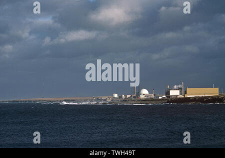 Dounreay centrale nucleare sotto la UKAEA, REGNO UNITO PER L'ENERGIA ATOMICA. Dounreay è stata smantellata nel 1994, Foto Stock