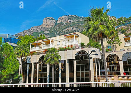 Fontvieille, Monaco - Giugno 13, 2014: il museo navale di Monaco Foto Stock