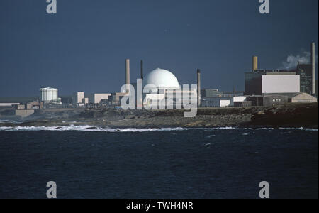 Dounreay centrale nucleare sotto la UKAEA, REGNO UNITO PER L'ENERGIA ATOMICA. Dounreay è stata smantellata nel 1994, Foto Stock