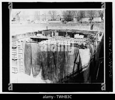 SAC command post costruzione 500, 20 Gennaio 1987 - Offutt Air Force Base, Strategic Air Command Headquarters e Command Center, Headquarters Building, 901 Boulevard SAC, Bellevue, Sarpy County, NE Foto Stock