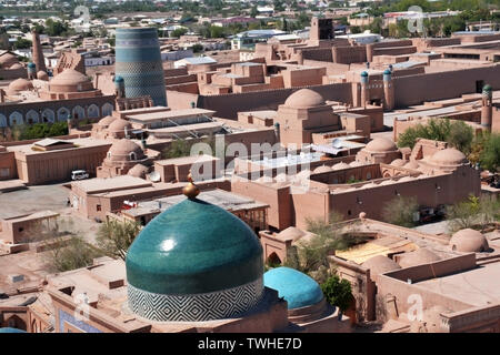 Antica città di Khwarezm e le sue meraviglie archeologiche a Khiva Foto Stock