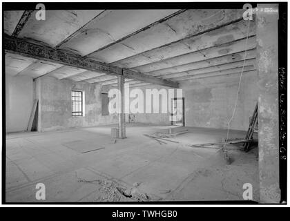 Secondo piano, cella camera no. 2 VISTA GENERALE DA NORD-EST - Charleston County Jail, 21 Magazine Street, Charleston, Contea di Charleston, Sc; Mills, Robert; Barbot; Seyle; prezzo, Virginia B, trasmettitore Foto Stock