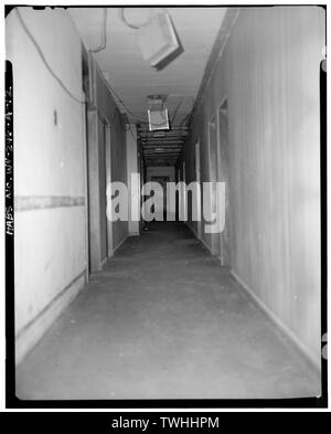 Secondo piano, corridoio guardando a Nord - Alderson-Broaddus College, Whitescarver Hall, lato ovest degli Stati Uniti 119-250, a nord del ponte di coperta, Filippi, Barbour County, WV Foto Stock