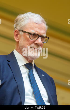 Magdeburg, Germania. Xx Giugno, 2019. Rainer Robra (CDU), il ministro per gli Affari Europei e Capo della Cancelleria di Stato. Credito: Klaus-Dietmar Gabbert/dpa-Zentralbild/ZB/dpa/Alamy Live News Foto Stock