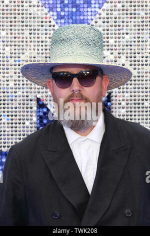 Rocketman UK Premiere, moquette blu arrivi, Luxe Odeon Leicester Square offre: Giorno Giuliano dove: Londra, Regno Unito quando: 20 maggio 2019 Credit: WENN.com Foto Stock