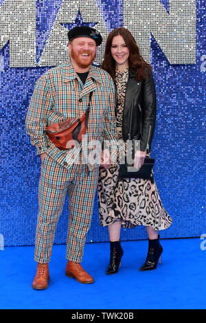 Rocketman UK Premiere, moquette blu arrivi, Luxe Odeon Leicester Square offre: Leigh Francesco dove: Londra, Regno Unito quando: 20 maggio 2019 Credit: WENN.com Foto Stock