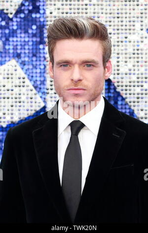 Rocketman UK Premiere, moquette blu arrivi, Luxe Odeon Leicester Square offre: Richard Madden dove: Londra, Regno Unito quando: 20 maggio 2019 Credit: WENN.com Foto Stock