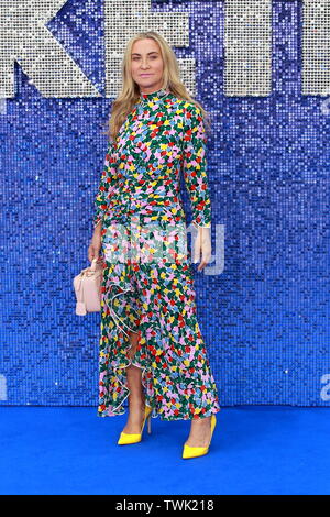 Rocketman UK Premiere, moquette blu arrivi, Luxe Odeon Leicester Square offre: Meg Mathews dove: Londra, Regno Unito quando: 20 maggio 2019 Credit: WENN.com Foto Stock