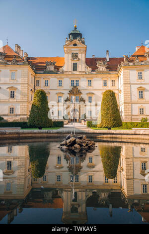 Valtice Castello, Repubblica Ceca Foto Stock