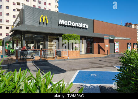 McDonald's, Gibilterra Foto Stock