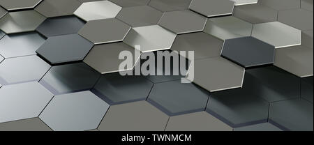 Nido di titanio abstracy sfondo con luce colorata Foto Stock