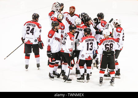 2019 Ice Hockey Classic Melbourne Australia Foto Stock