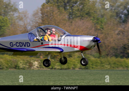 Aerotechnik EV-97 Eurostar G-CDVD Foto Stock