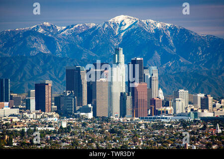 Il centro cittadino di Los Angeles Foto Stock