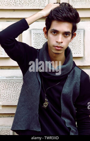 Usato per la modellazione di , di stile e di sfondo Foto Stock