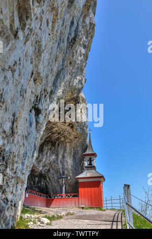 Aescher, Ebenalp, Wasserauen, Appenzell Innerrhoden, Svizzera, Europa Foto Stock