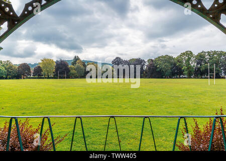 Bailey Parco e Giardino Sensoriale ad Abergavenny, Monmouthshire, Galles Foto Stock