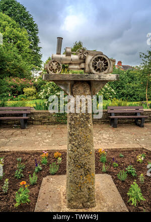 Bailey Parco e Giardino Sensoriale ad Abergavenny, Monmouthshire, Galles Foto Stock