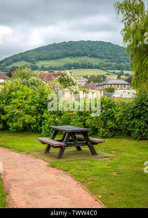 Bailey Parco e Giardino Sensoriale ad Abergavenny, Monmouthshire, Galles Foto Stock