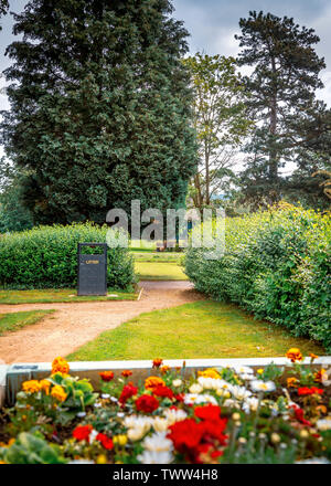 Bailey Parco e Giardino Sensoriale ad Abergavenny, Monmouthshire, Galles Foto Stock
