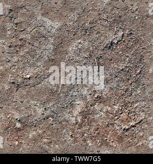 Molto dettagliate texture seamless pattern di acri di terra e sporcizia iin ad alta risoluzione Foto Stock