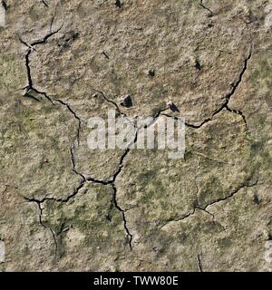 Molto dettagliate texture seamless pattern di acri di terra e sporcizia iin ad alta risoluzione Foto Stock