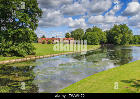 Audley End House e giardini vicino a Saffron Walden, Essex, Inghilterra, Regno Unito, GB Foto Stock