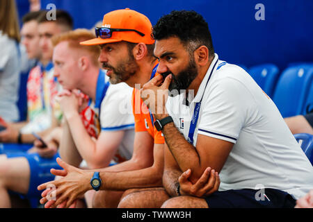 23 giugno 2019 a Minsk Bielorussia European Games 2019 3x3 Basket: Pullman di Paesi Bassi Foto Stock