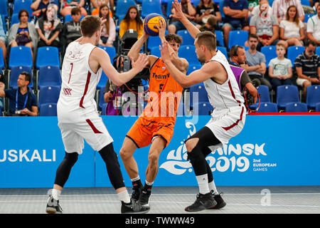 23 giugno 2019 a Minsk Bielorussia European Games 2019 3x3 Basket: /n5 Foto Stock