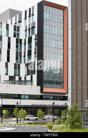 Foresta francese, Syd. Aust giugno 2019: L'ospedale Northern Beaches, recentemente aperto, ricomincia a leggere dopo la rimozione della parte del corpo sbagliata durante l'intervento chirurgico. Foto Stock